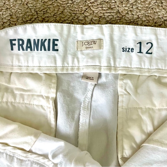 J Crew Frankie style chino shorts. - Picture 2 of 3